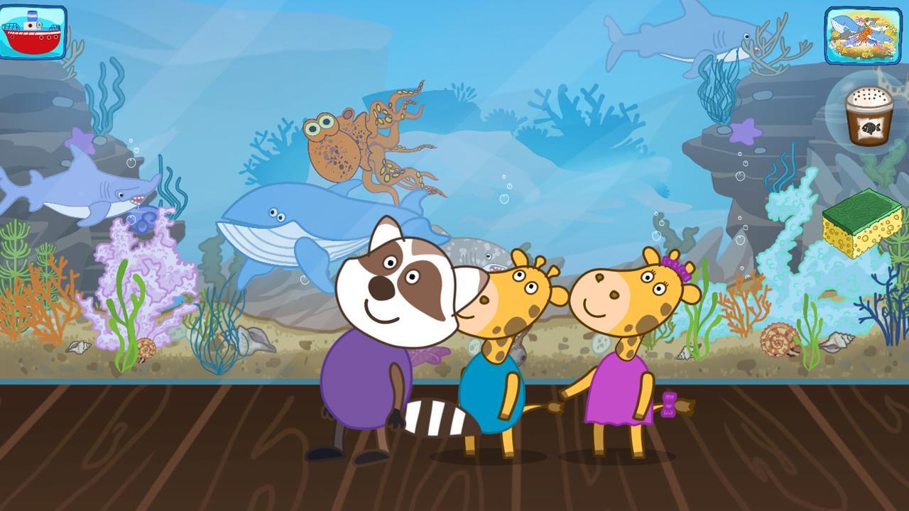 Funny Kids Fishing Games Game Screenshot
