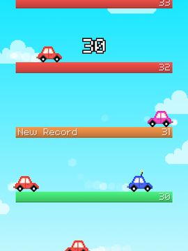 Скриншот игры Jump Car