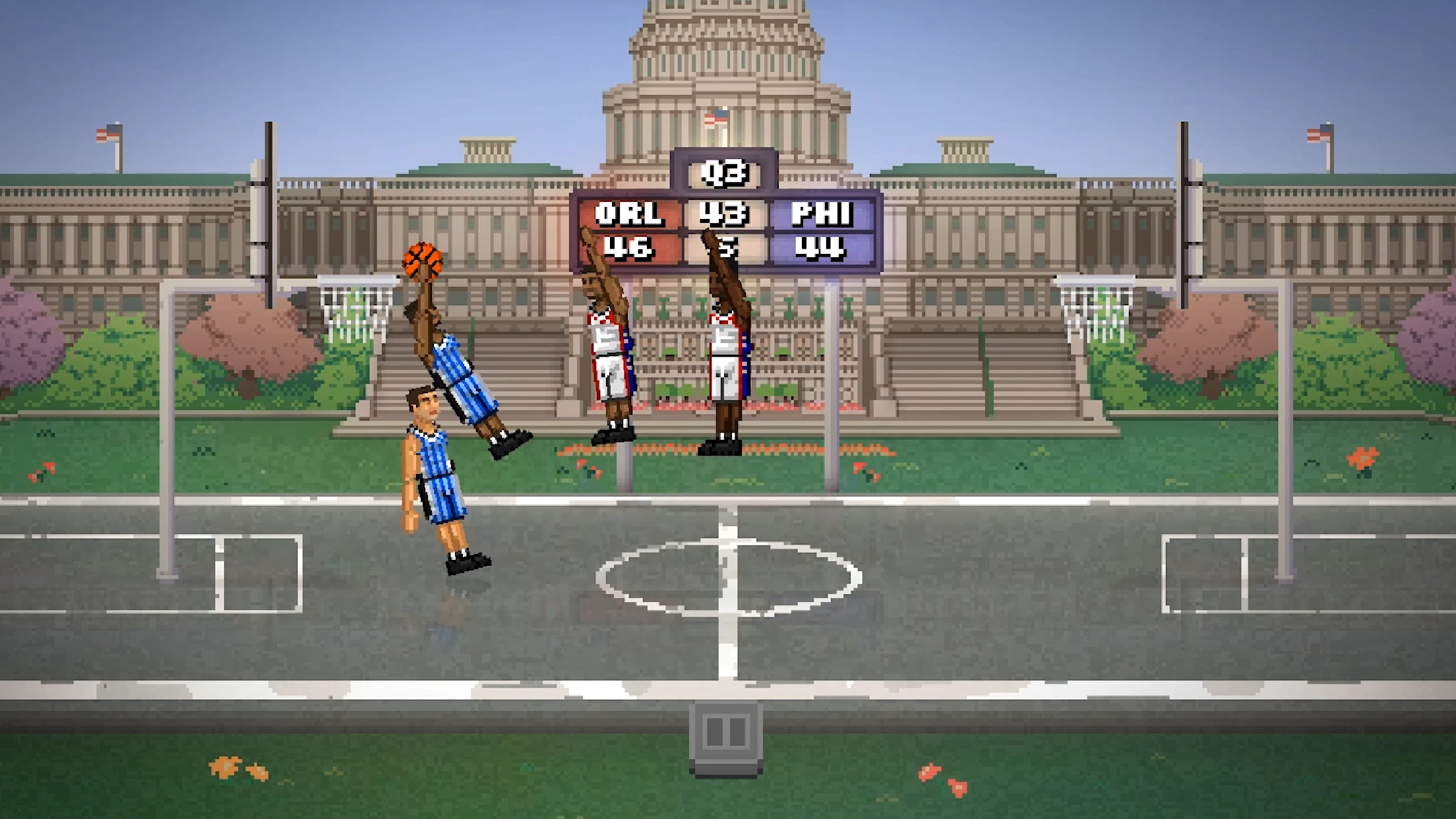 Bouncy Basketball Game Screenshot