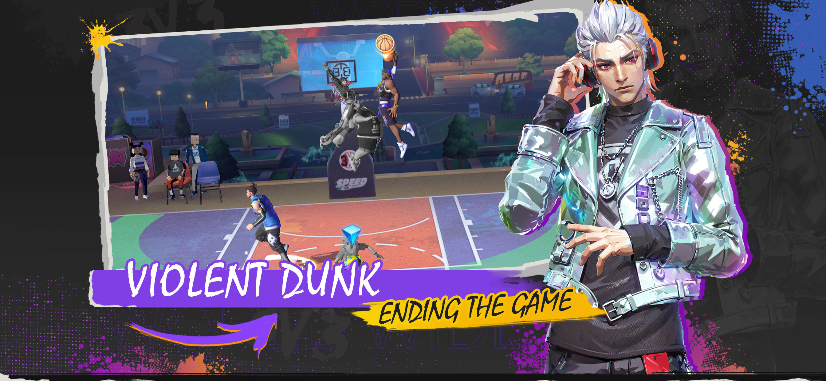 Let‘s Dunk 3X3 Game Screenshot
