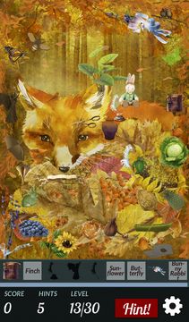 Hidden Object September Secret Game Screenshot