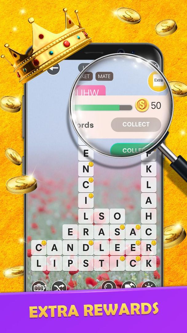Screenshot of Word Popy - Crossword Puzzle & Search Games