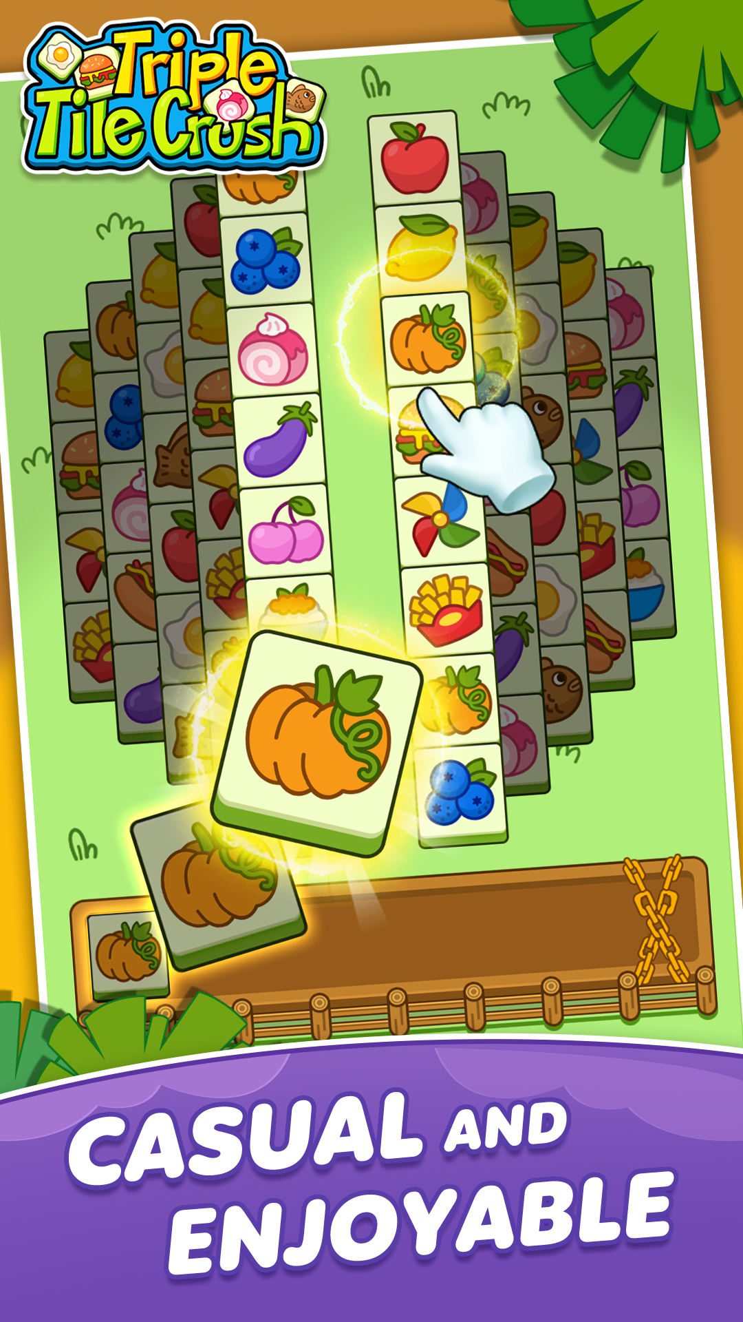 Triple Tile Crush Game Screenshot