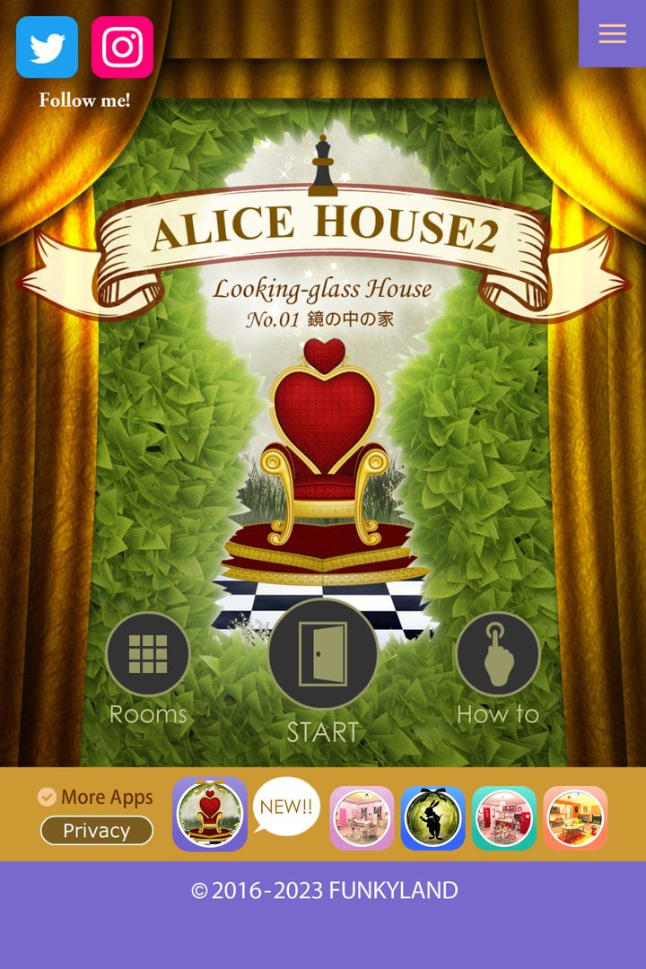 Escape Alice House2 게임 스크린 샷