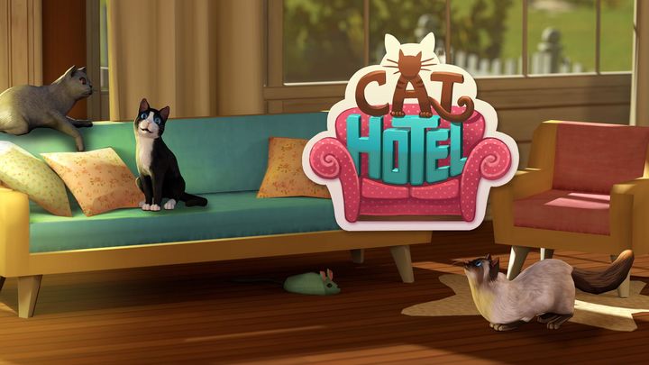 Screenshot 1 of CatHotel - 귀여운 고양이가 있는 나만의 사육장 