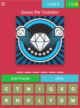 Guess the Youtuber Game Screenshot