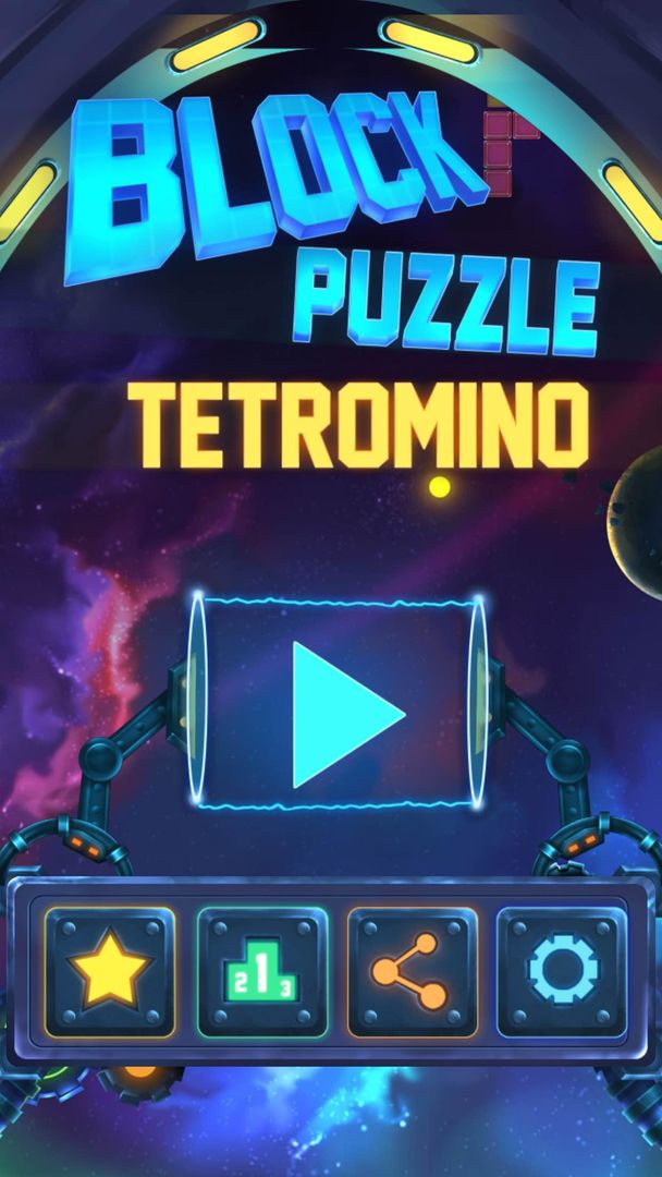 Block Tetromino 게임 스크린 샷