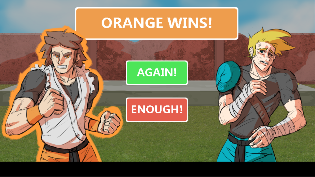 Tap Fighters - 2 players Game Screenshot
