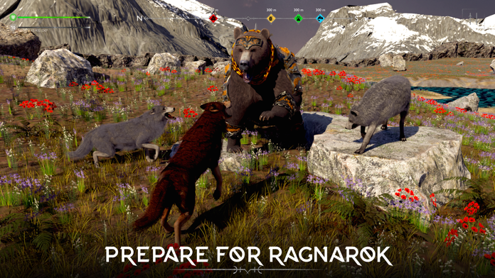 Bear Simulator Ragnarok's Rise ゲームのスクリーンショット