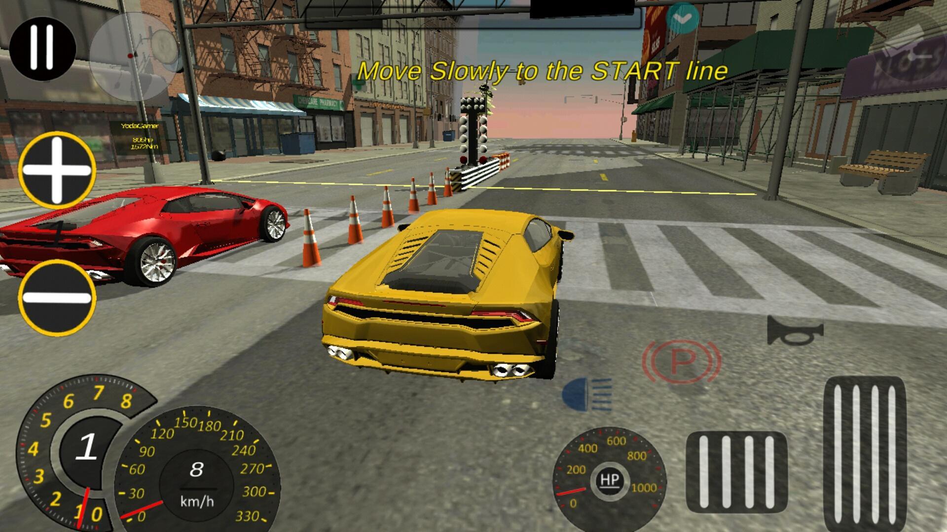 Drag Racing: Multiplayer Game Screenshot
