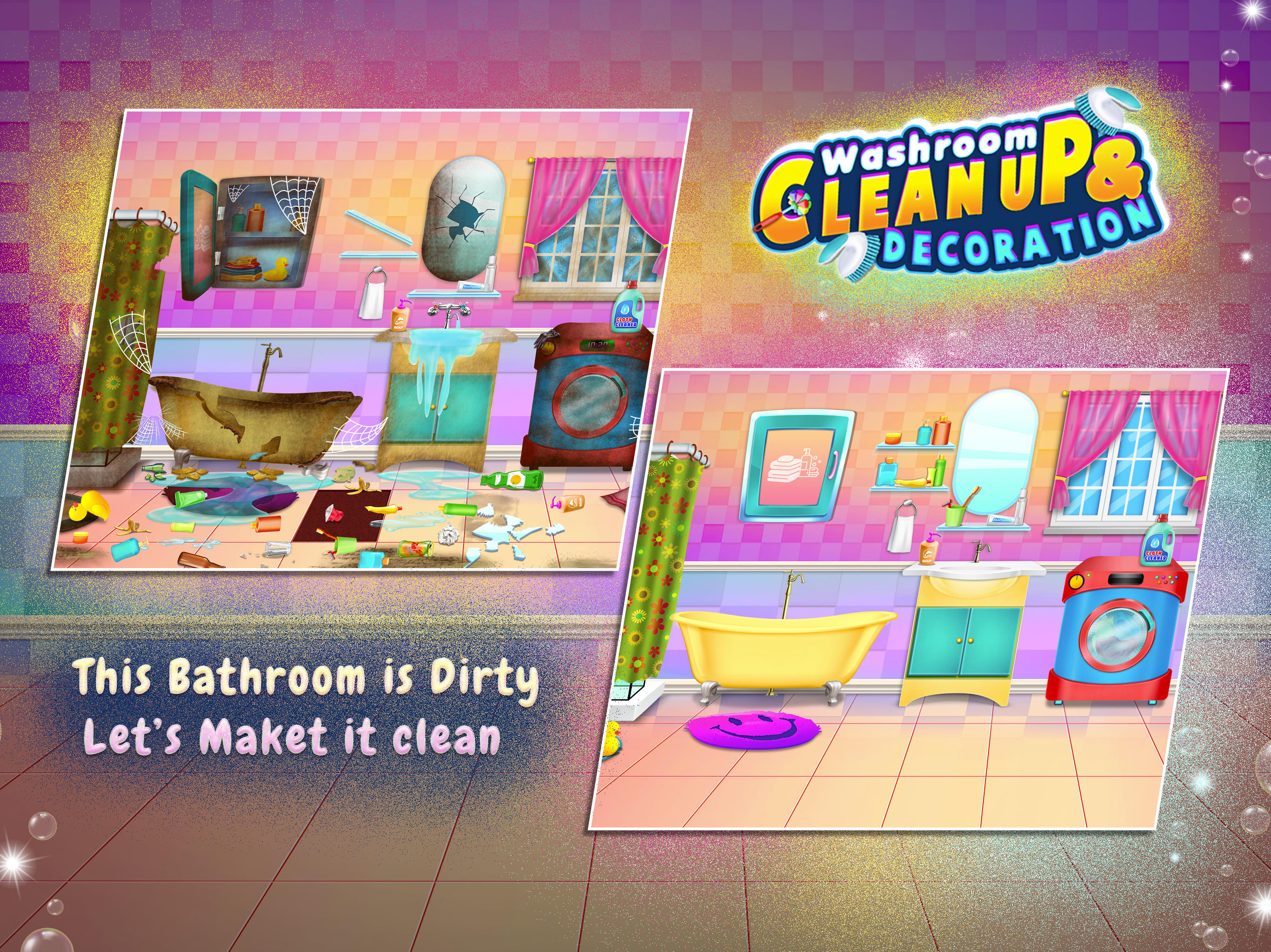 Washroom Home Cleaning game android iOS apk download for freeTapTap