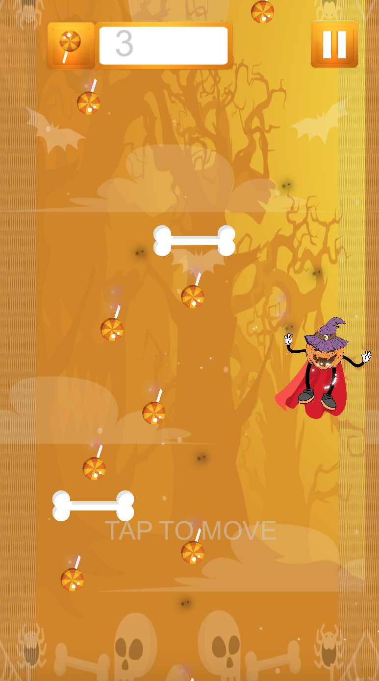 Super Jacko Lantern Game Screenshot