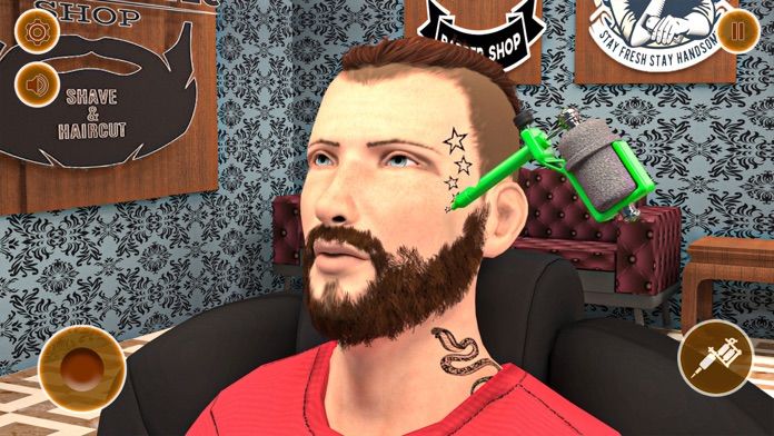 Barber Shop Haircut Tattoo mobile android iOS apk download for free-TapTap