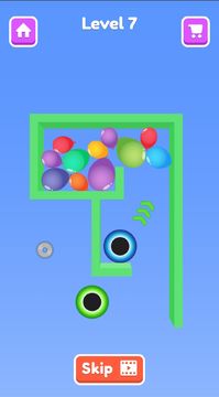 Ballon Slicer Game Screenshot