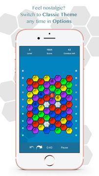 Cuplikan Layar Game Hexic - the original game