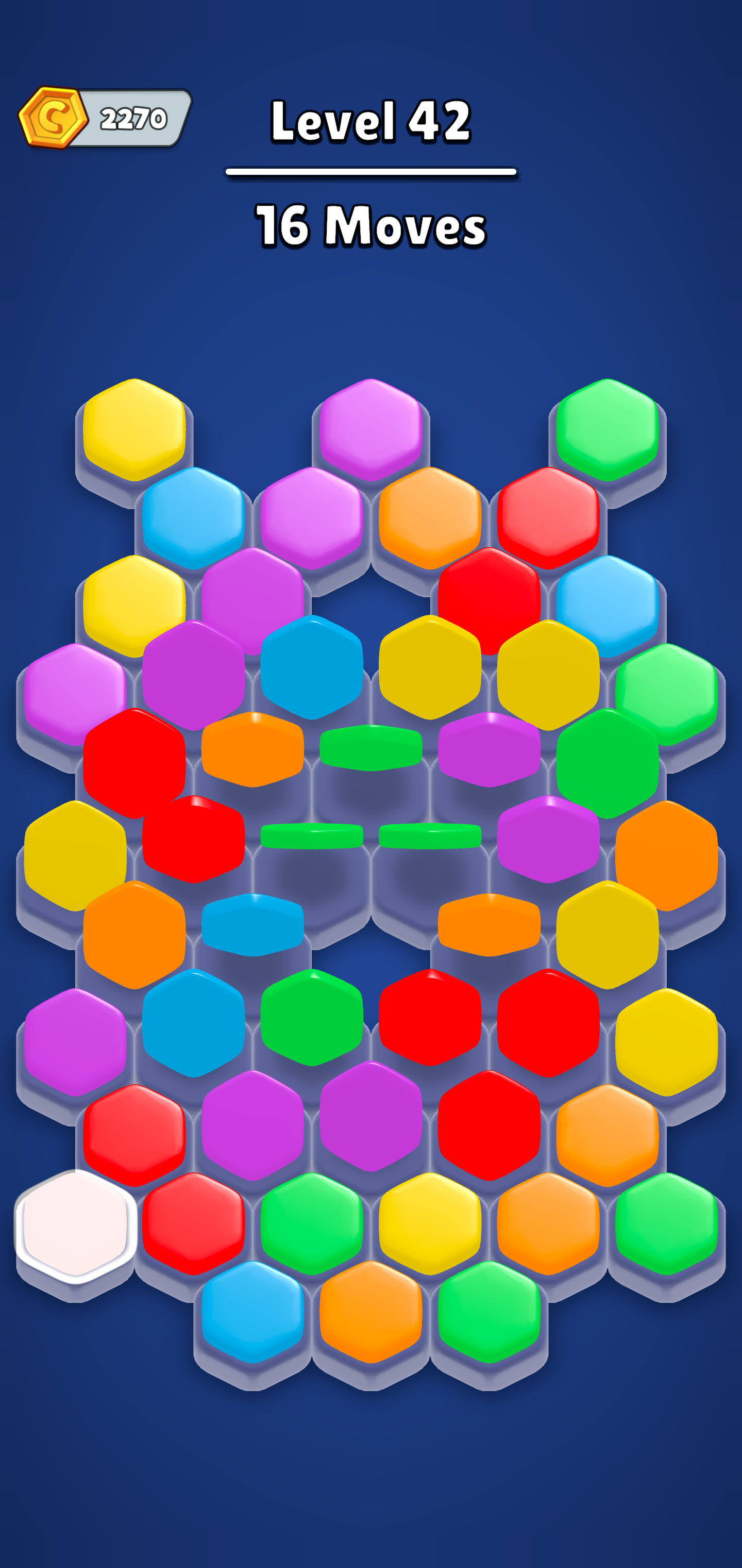 Hexa Fill: Color Sort Puzzle Game Screenshot