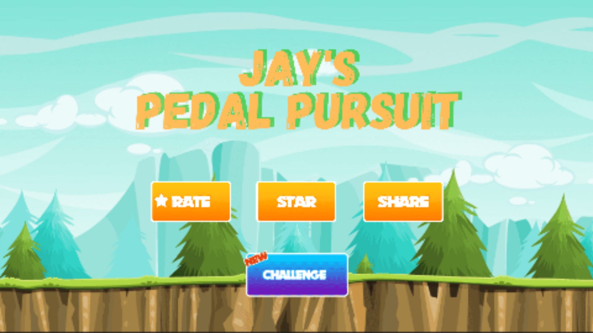 Jay's Pedal Pursuit Game Screenshot