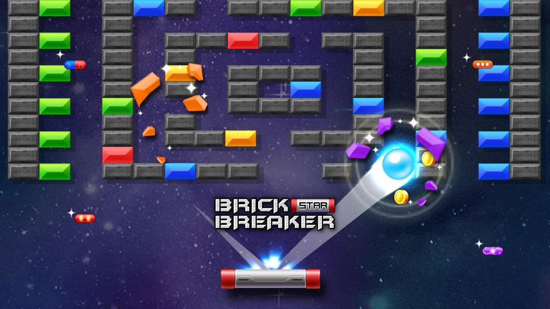 Brick Breaker Star: Space King ภาพหน้าจอเกม