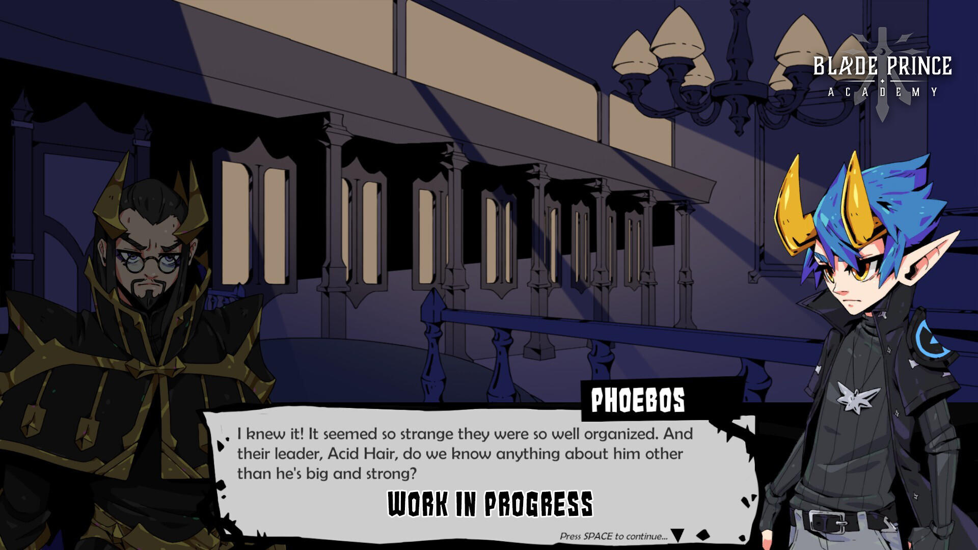 Blade Prince Academy ภาพหน้าจอเกม