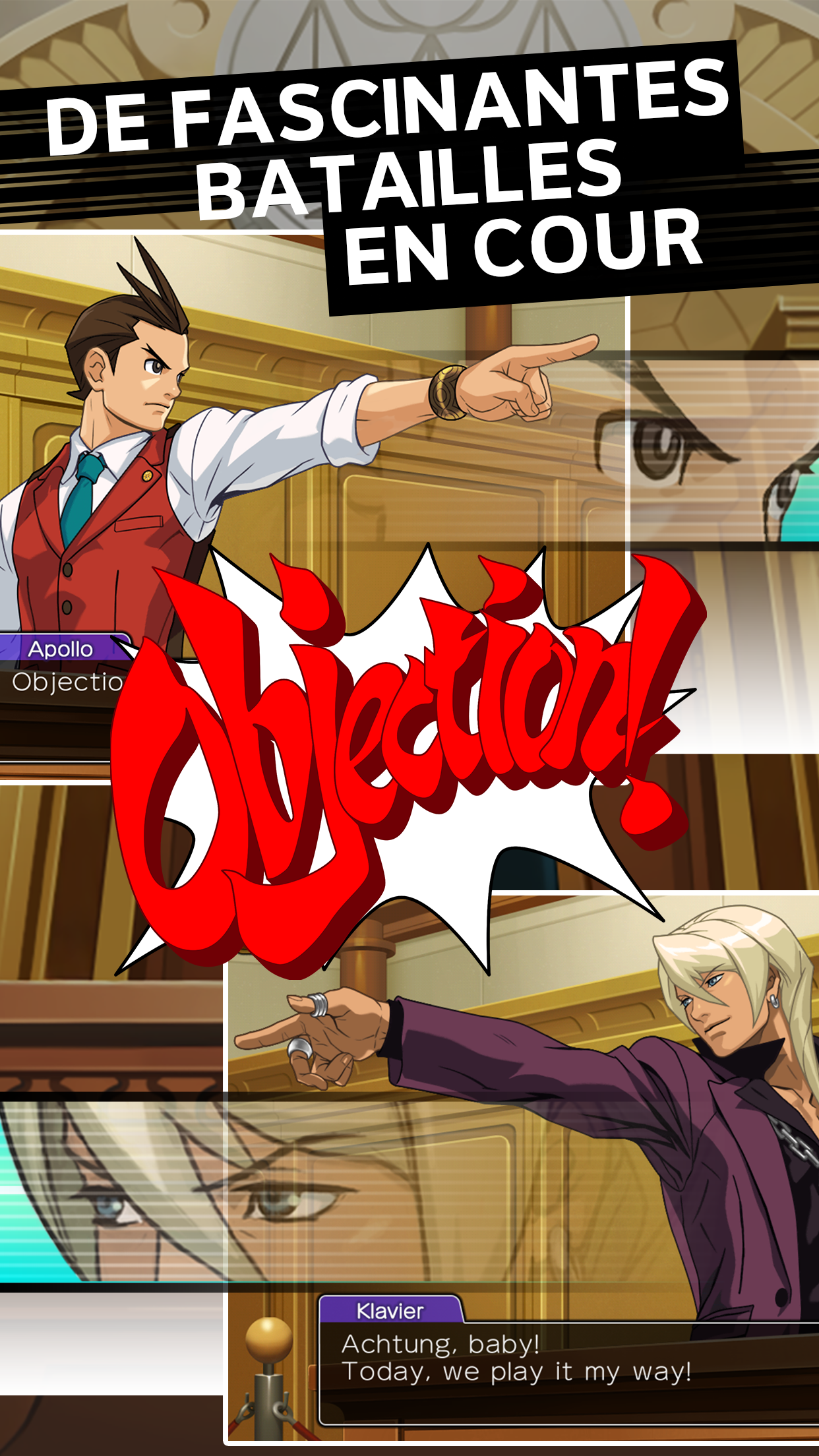 Apollo Justice Ace Attorney 遊戲截圖