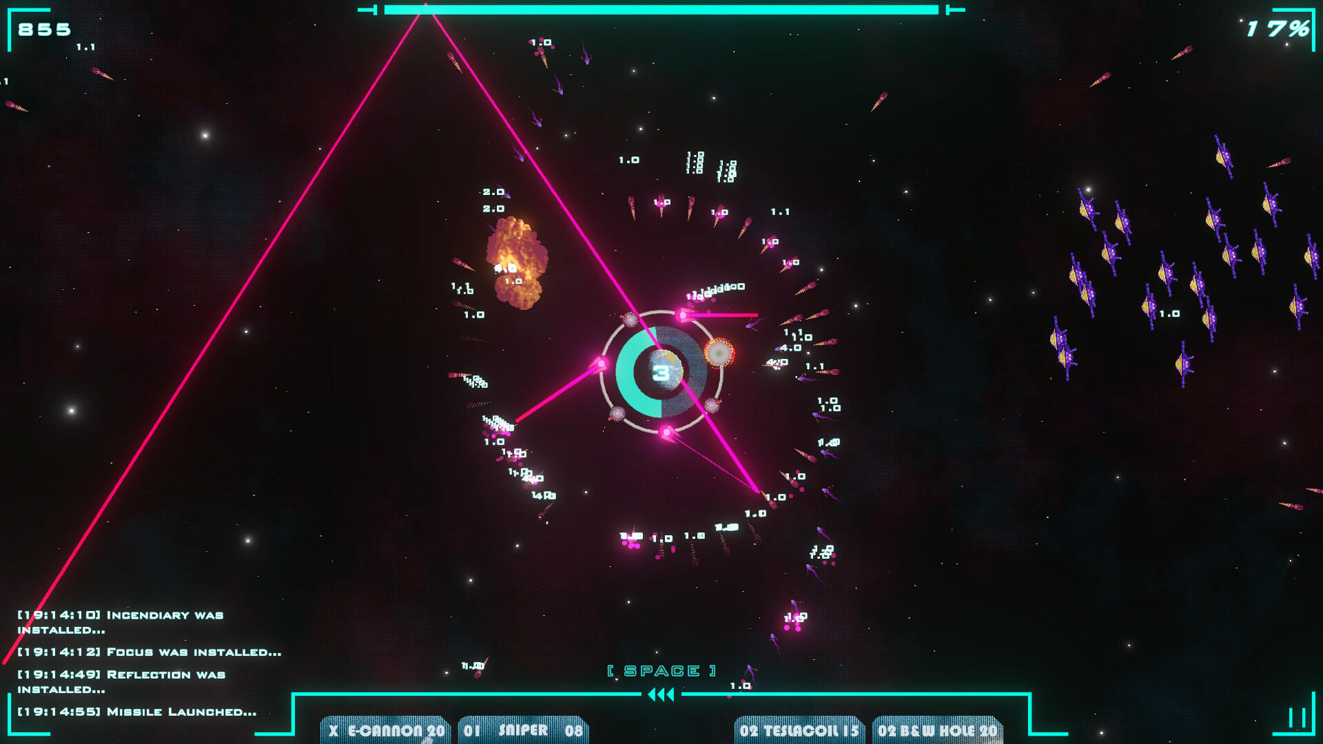 Screenshot of Circle Defense