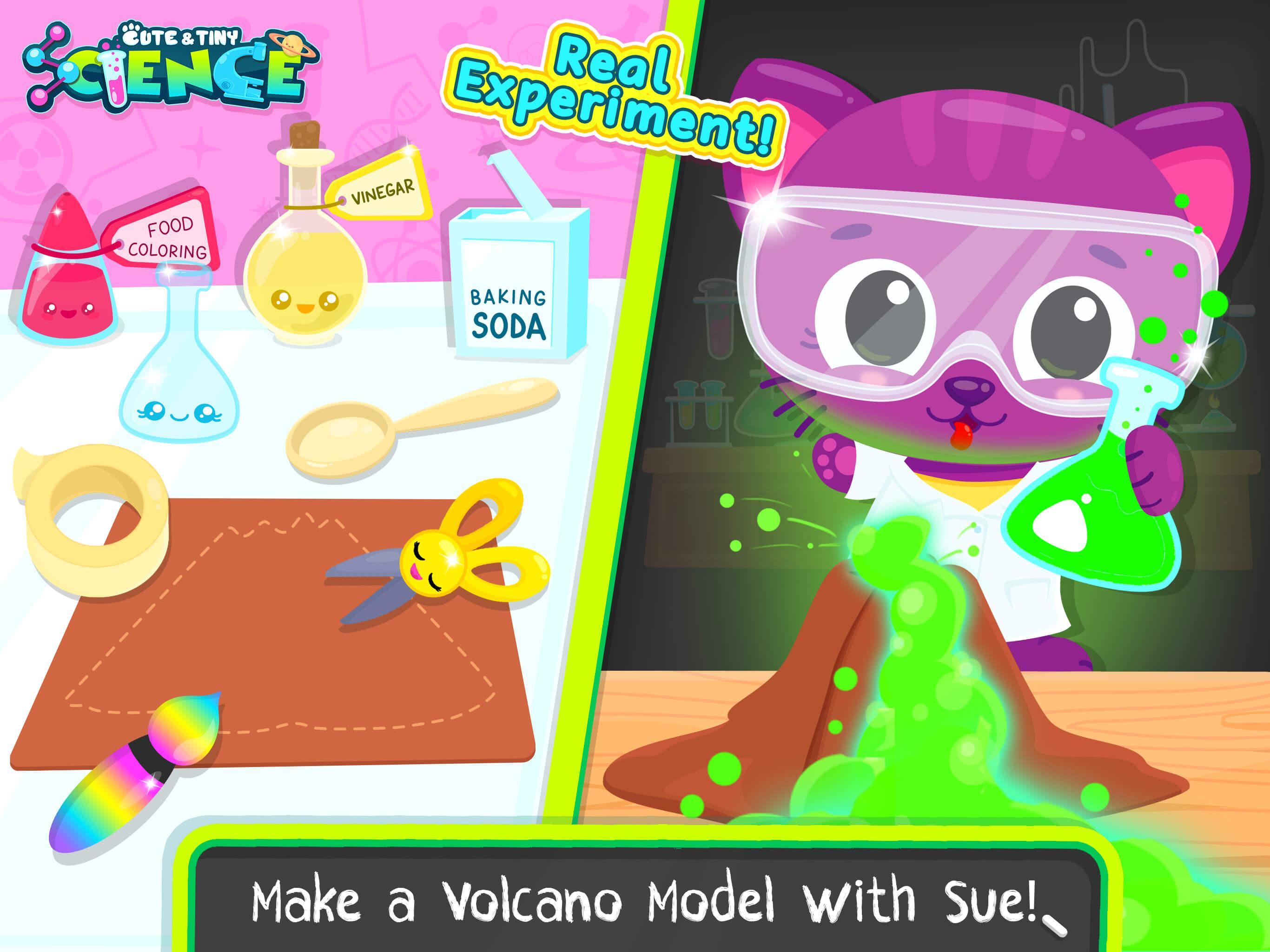 Cute & Tiny Science - Lab Adventures of Baby Pets Game Screenshot