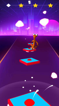 Hop Tiles FNF Rainbow test Mod Game Screenshot