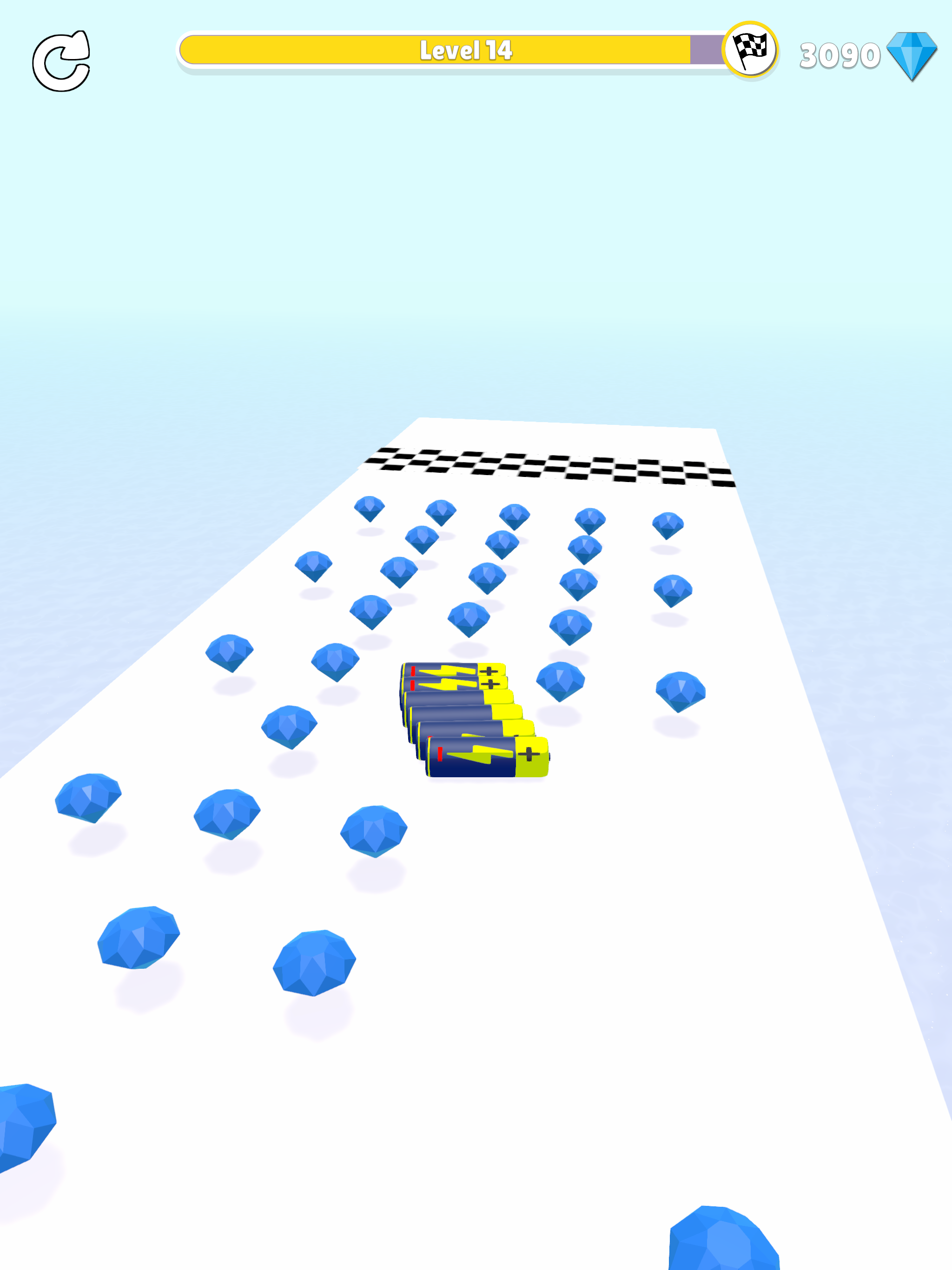 Скриншот игры Battery Run