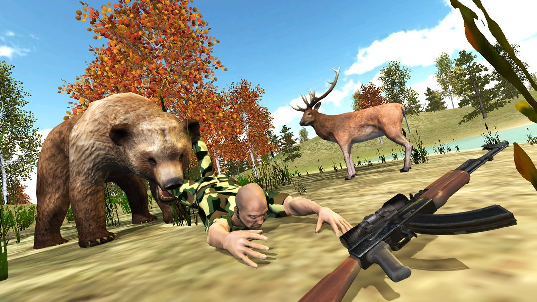 Hunting Simulator 4x4 게임 스크린 샷