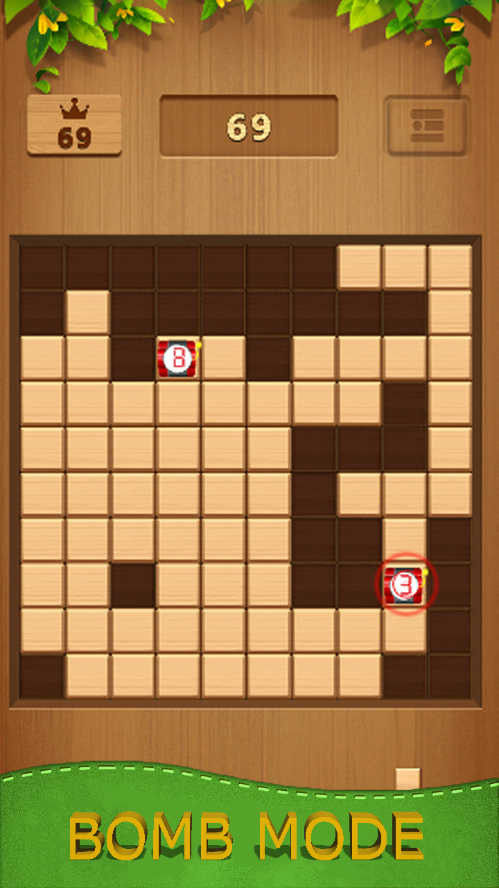 Como jogar wood block puzzle: - Parte 01 / ( Android e iOS ) 