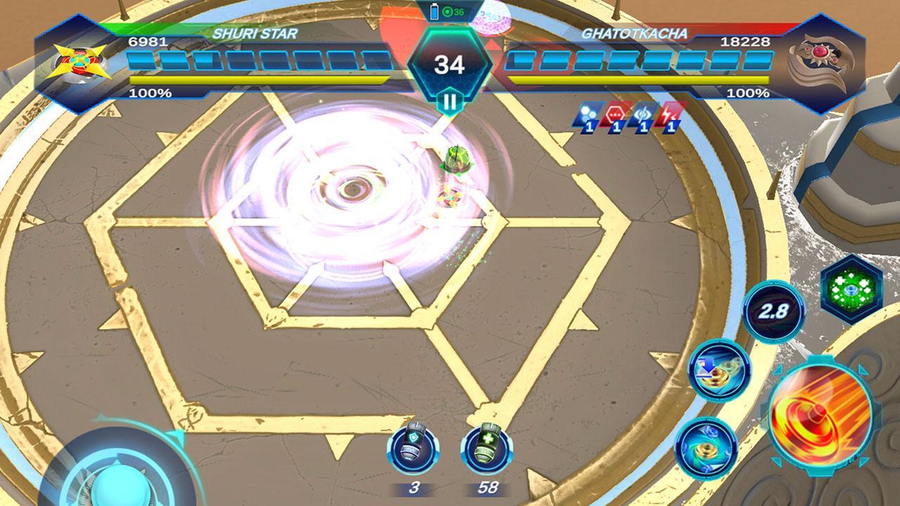 Gyro Buster Game Screenshot