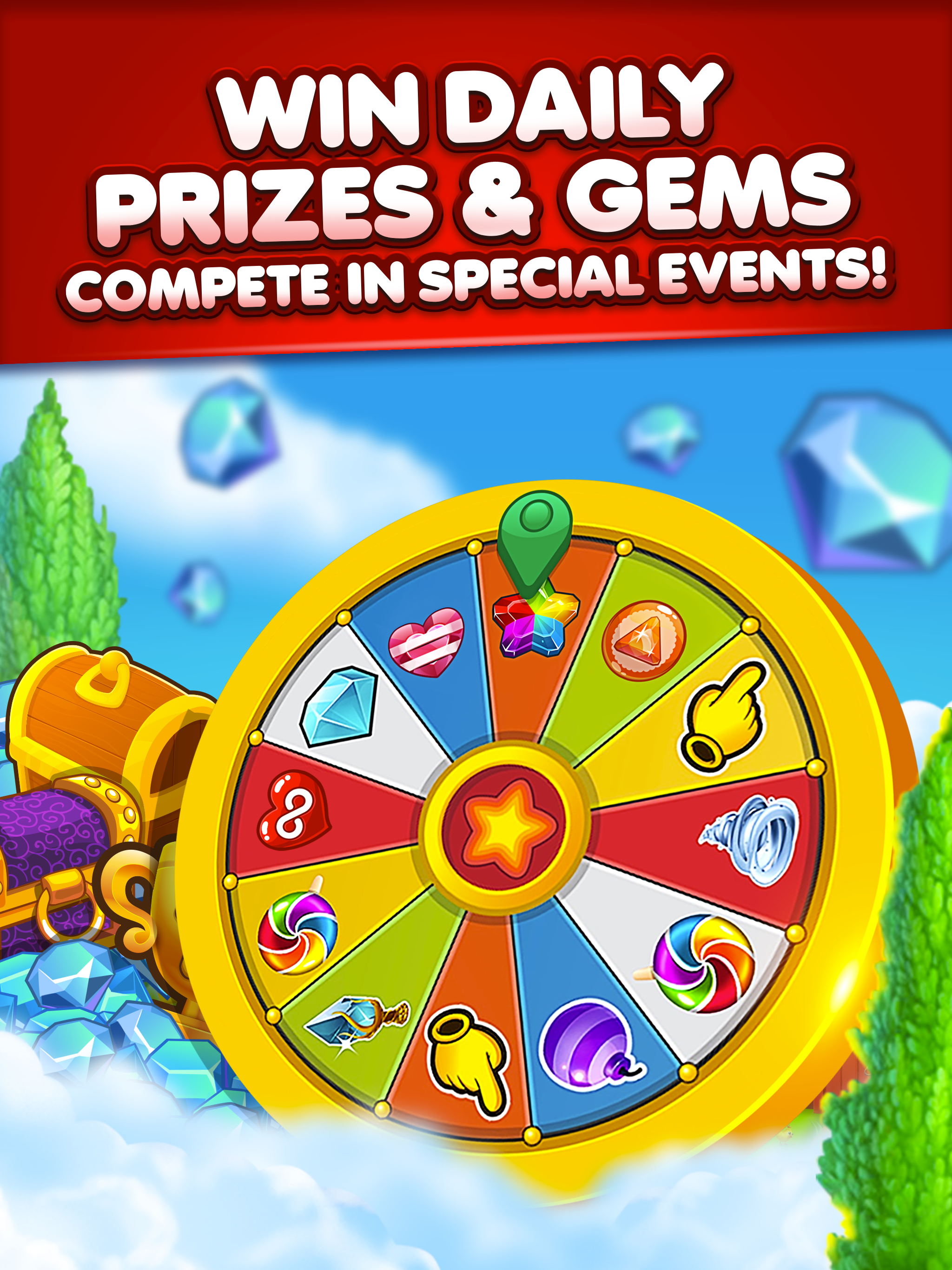 Addictive Gem - Match 3 Games Game Screenshot