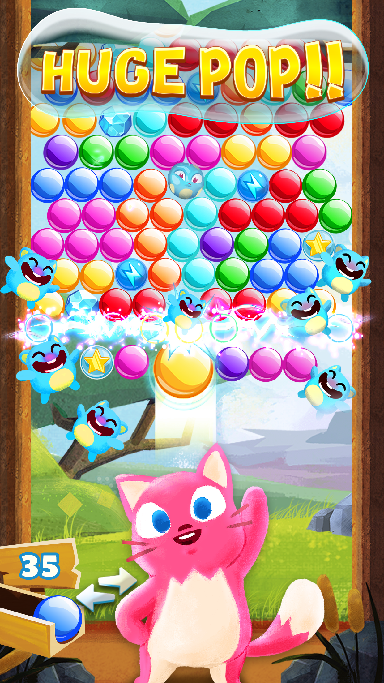 Bubble Mania: Halloween Game Screenshot