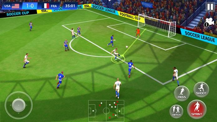 Soccer Games 26: Real Champion Game Screenshot