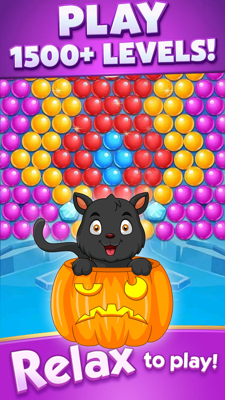 Cuplikan Layar Game Bubble Shooter - Halloween Pop