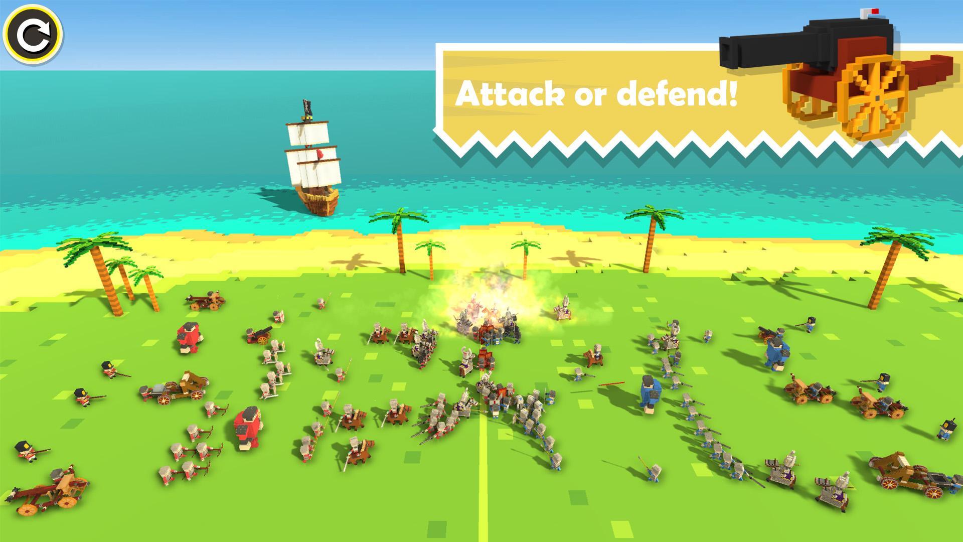 Battle Simulator Royale Game Screenshot