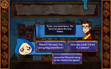 Message Quest — adventures of Feste (with ads) Game Screenshot