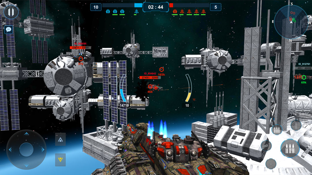 Screenshot of Warship War : Alien Invasion
