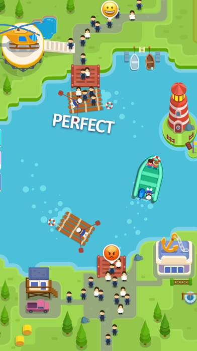 Idle Ferry Tycoon ภาพหน้าจอเกม