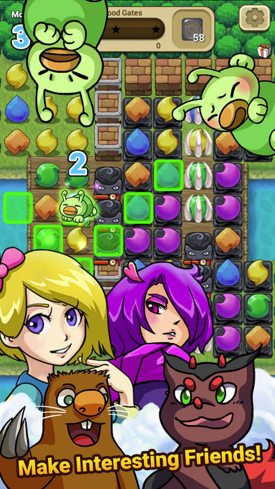 RainbowTail - Match & Catch screenshot game