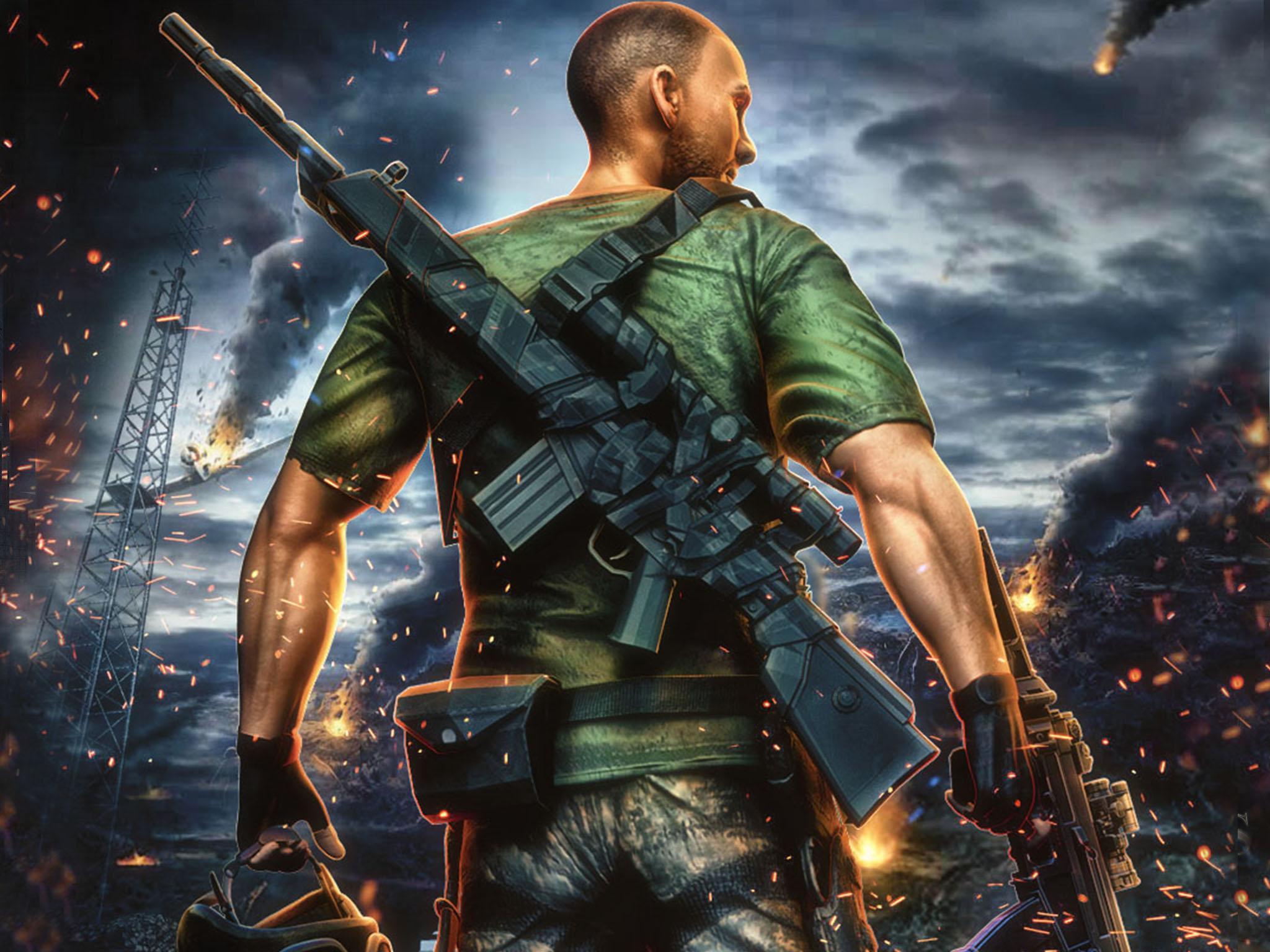 육군 전쟁 생존 시뮬레이터 게임 스크린샷