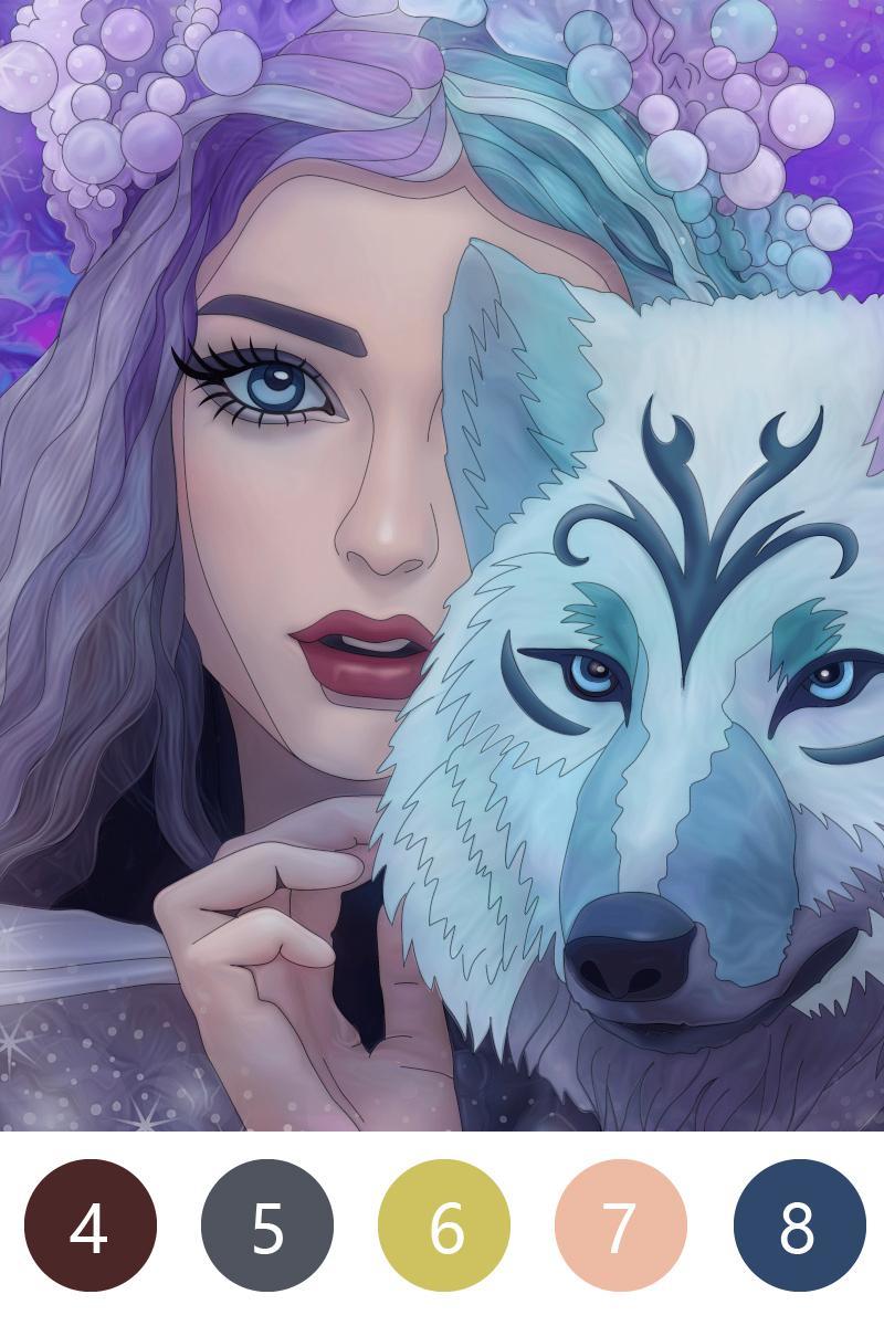 Coloring Book: Color Art Puzzle Game Screenshot