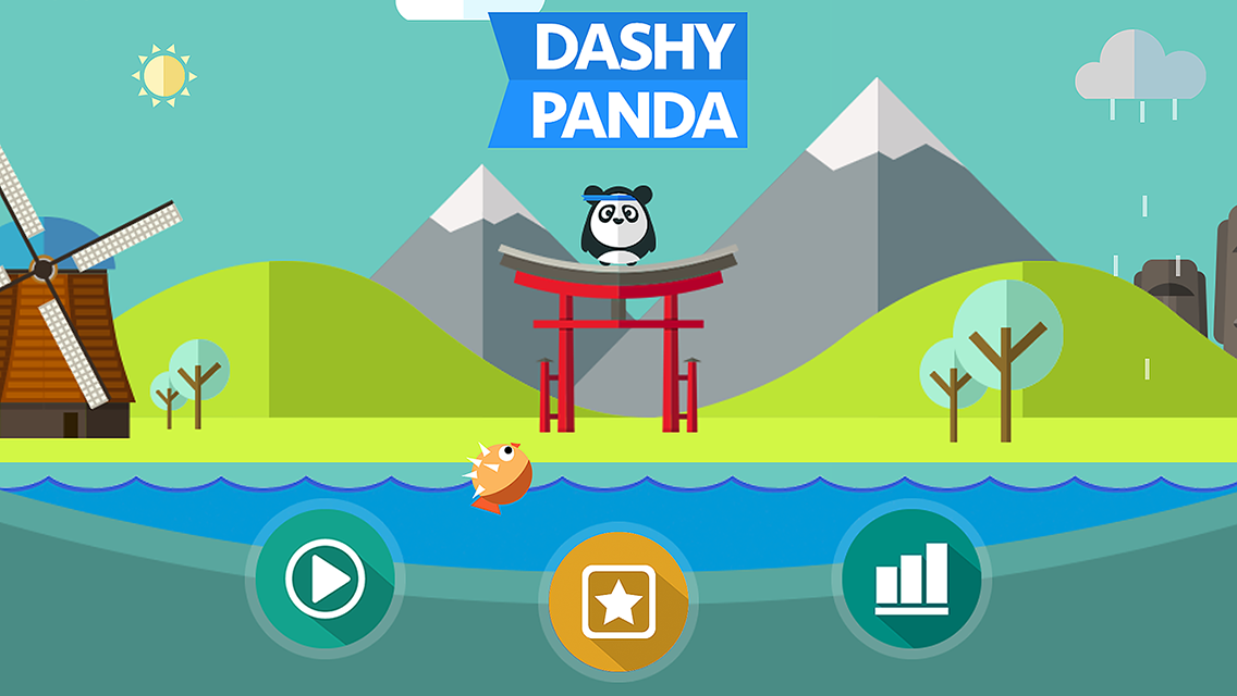 Dashy Panda Game Screenshot