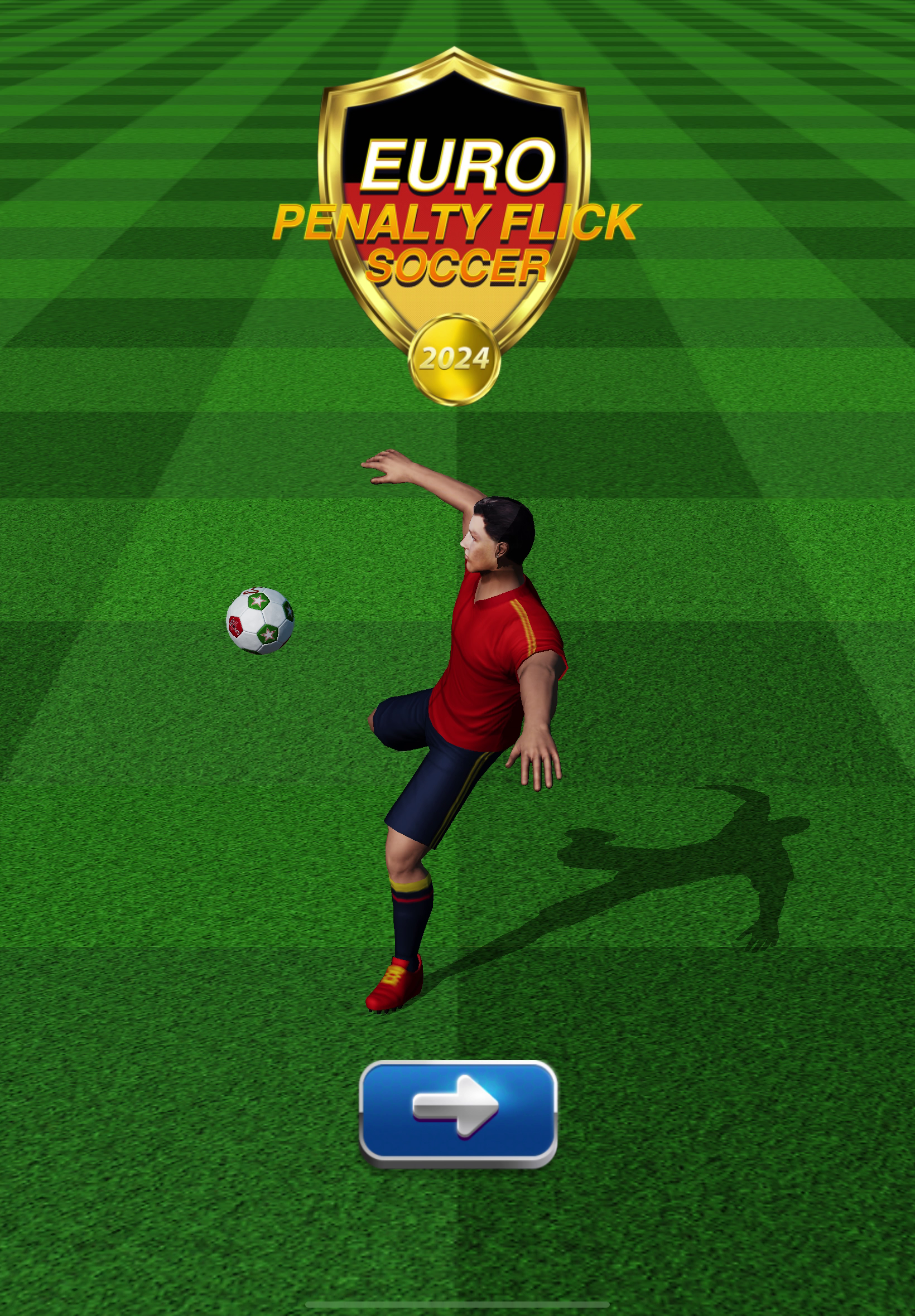 Euro Penalty Flick Soccer ภาพหน้าจอเกม