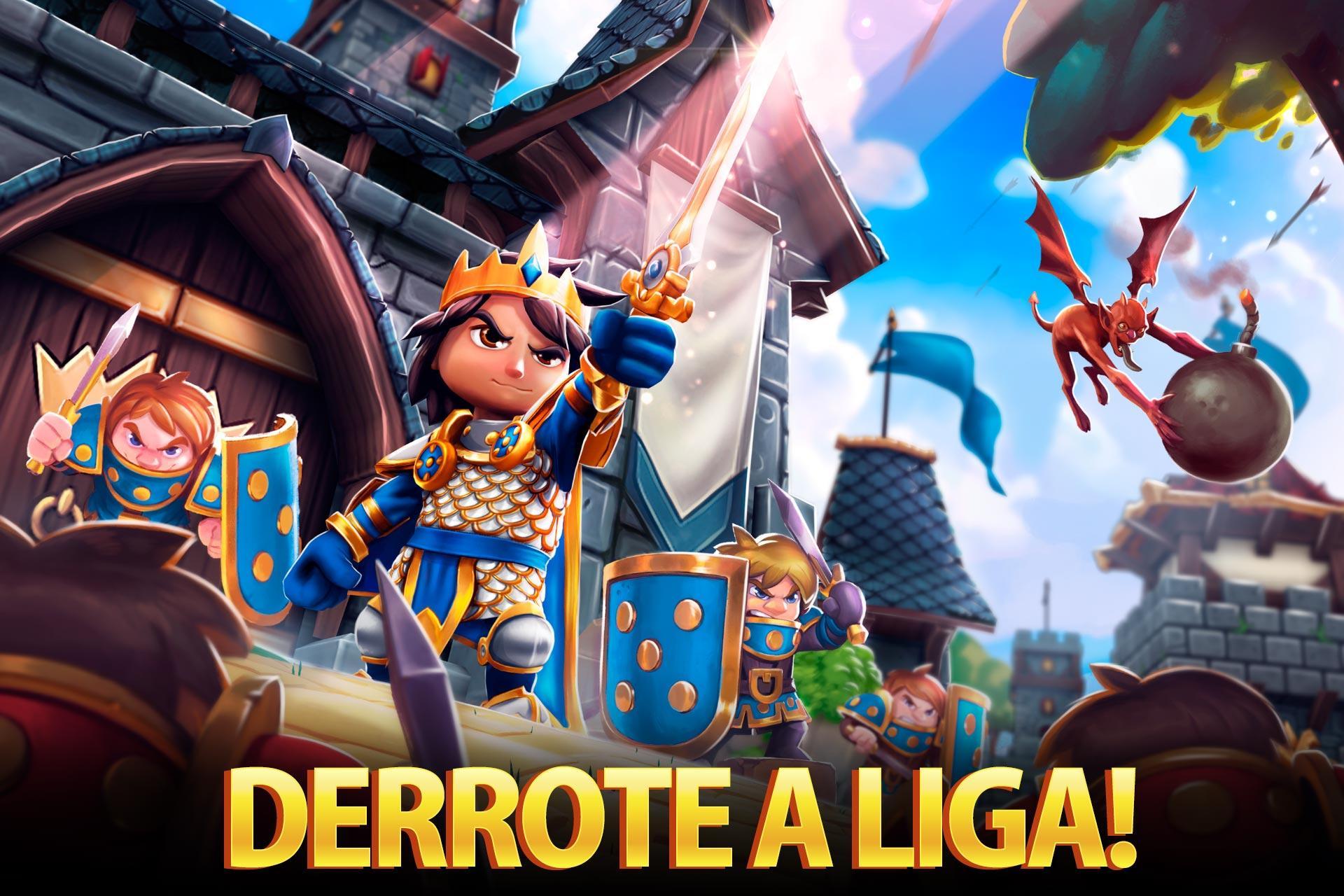 Captura de Tela do Jogo Royal Revolt 2: Tower Defense