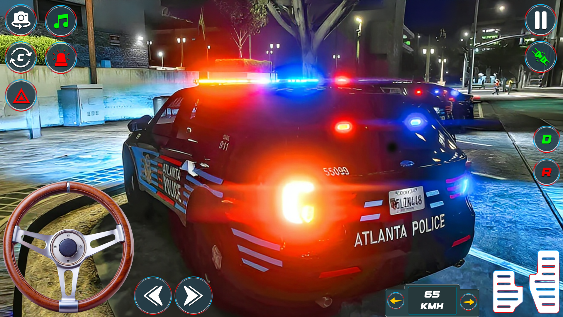 Police Chase Driving: Car Game Game Screenshot