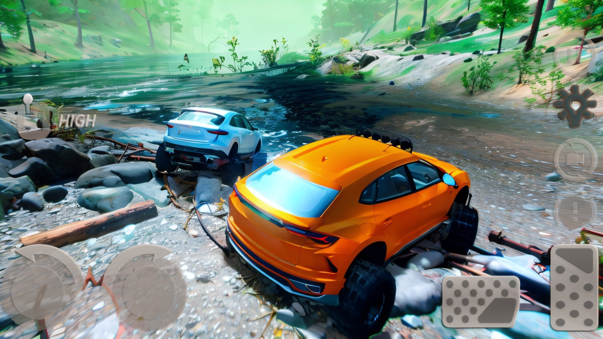 Next Gen IV SUV VS Mountains ภาพหน้าจอเกม