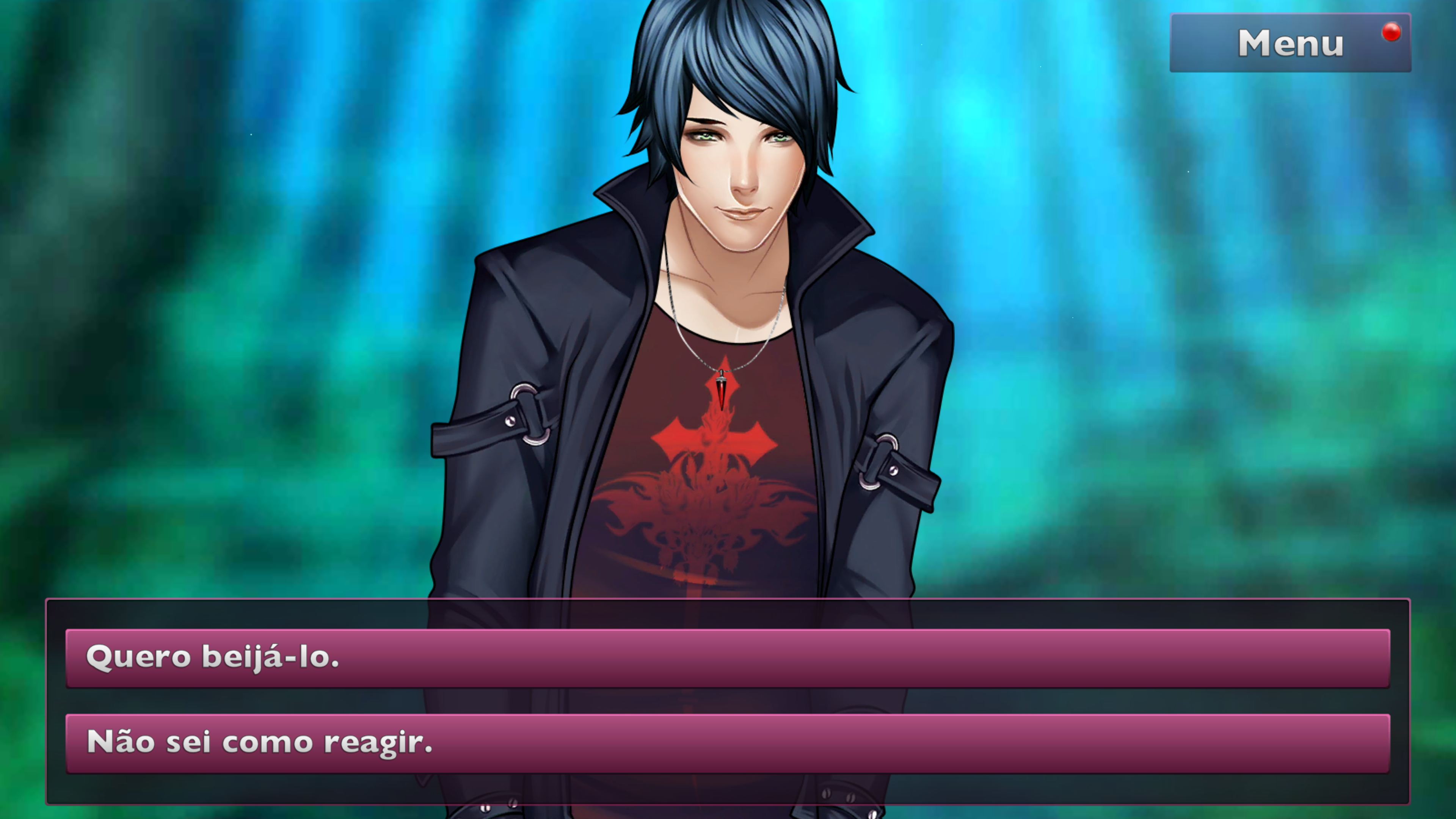 Captura de Tela do Jogo Is It Love? Peter - vampiro