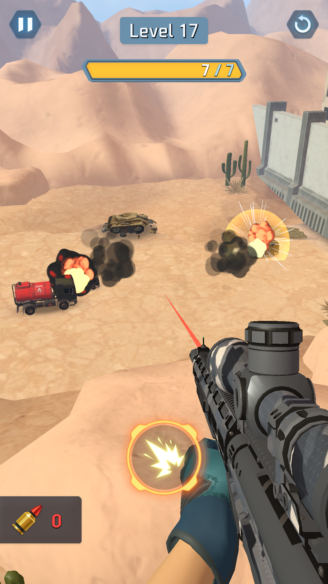 Super Sniper 3D Game Screenshot