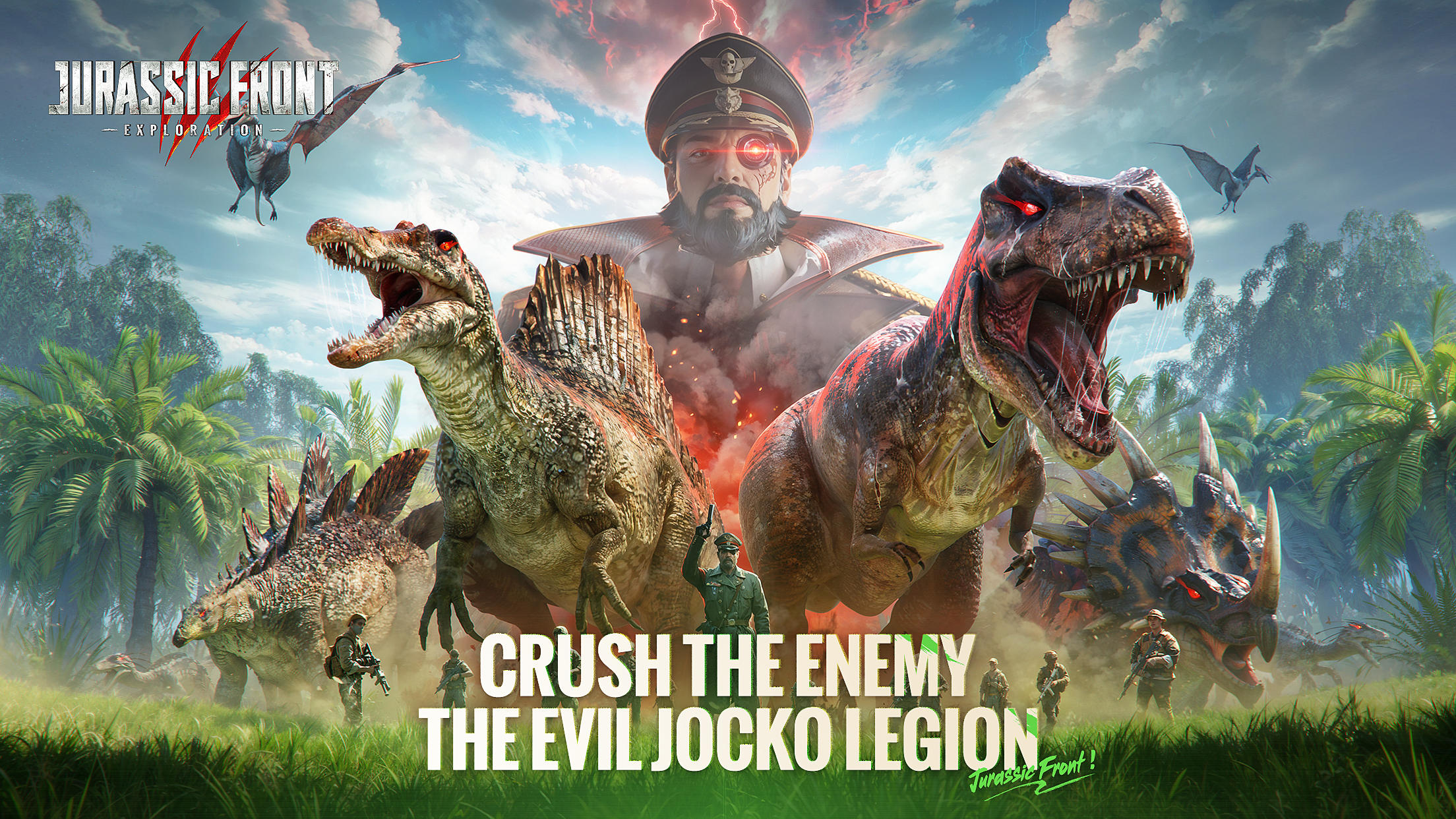 Jurassic Front: Survival Game Screenshot